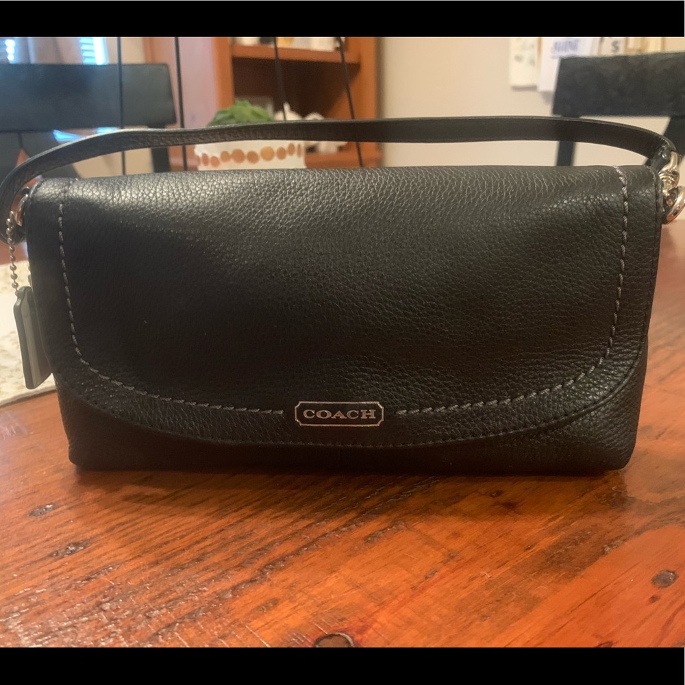Small black coach